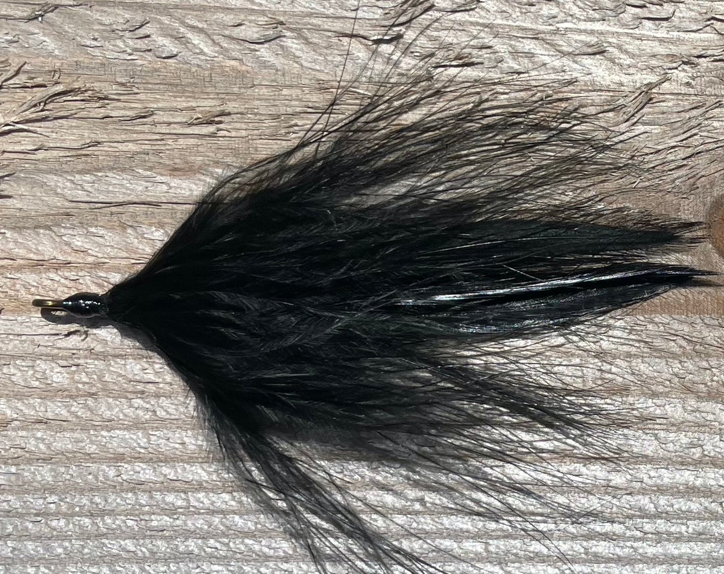 Black Tail, Size 1/0 Hook