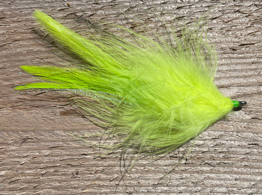 Green Chartreuse Tail, Size 5/0 Hook